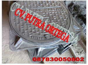 manhole 60cm ketebalan 1cm