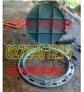 konstruksi manhole cover 70cm